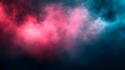 Abstract Smoke Background Pink Blue Swirls Overlay Texture