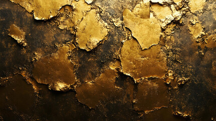 Obraz premium Gold Leaf Texture Background