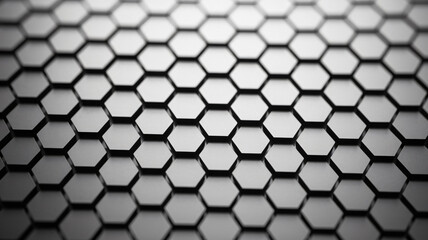 Dark hexagon wallpaper or background