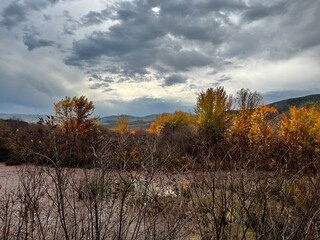 autumn in the mountains