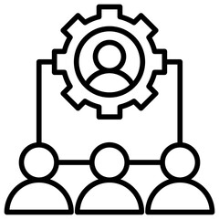 Organization Structure Icon