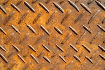 Rusty metal texture background, perfect for industrial and vintage designs.