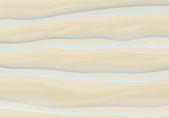 Obraz premium Abstract yellow background with wave texture, line, mountain relief. Neon light. 3d rendering, minimal style.