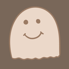 cute happy halloween icon