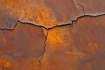 Obraz premium Rusty metal texture background, perfect for industrial and vintage designs.