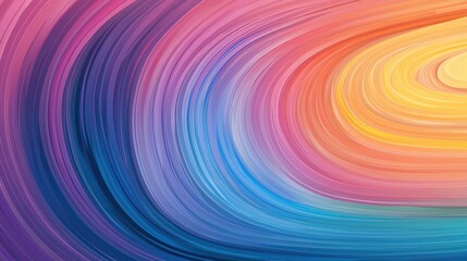 Obraz premium Abstract Colorful Swirling Lines Background