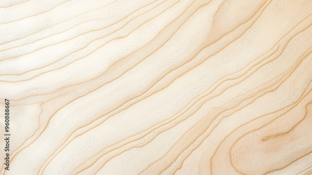 Poster smooth even grained texture of pale cream toned beechwood with fine linear grain patterns ideal for 
