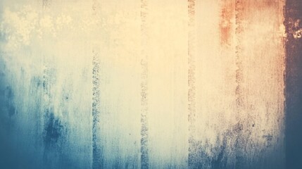 Abstract texture featuring gradient hues of blue, orange, and cream, creating a serene, atmospheric feel.