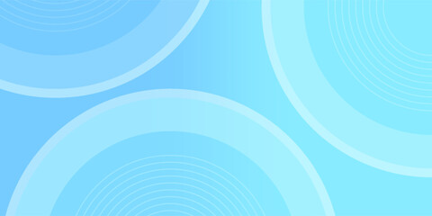 Abstract background, colorful. Blue gradations, circle effect style. Modern background, memphis.
