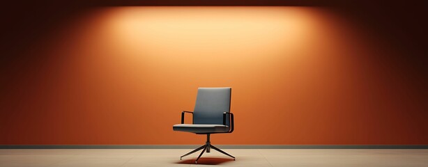 Solitude in Silence - A Moody Depiction of an Empty Chair Amidst Lies and Silence in Dim Light