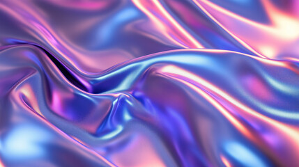 purple metallic gradient abstract background with waves prism colors backdrop