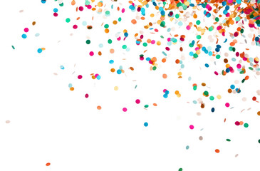 PNG Confetti backgrounds white background celebration.