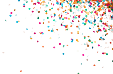 PNG Confetti backgrounds white background celebration.