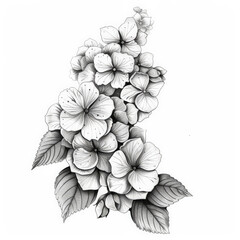 flower, draw, vector, black art, tattoo style, tattoo, floral, illustration, pattern, leaf, nature, vintage, drawing, sketch, plant, design, art, decoration, branch, rose, blossom, element, black, wed