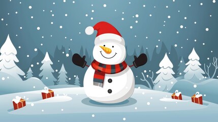 Christmas snowman