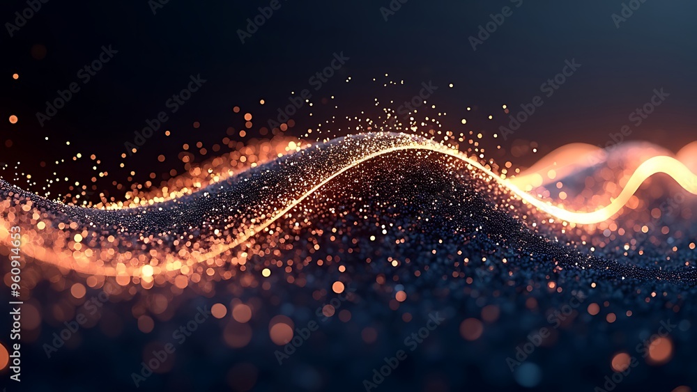 Poster digital backdround ideal for technological operations, neural networks, ai, data transmission and en