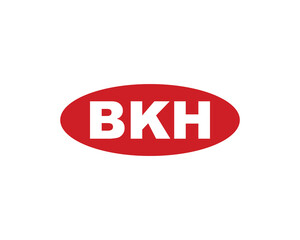 BKH logo design vector template. BKH