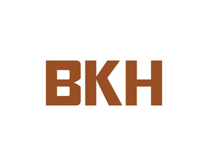 BKH logo design vector template. BKH