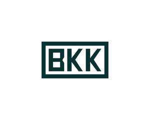 Obraz premium BKK logo design vector template. BKK
