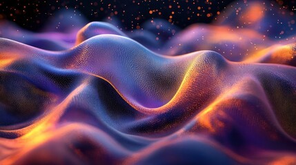 Obraz premium Into the Nebula: A journey through cosmic harmony.