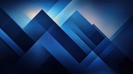 a mountain mosaic with a dark blue backdrop and geometric patterns.
