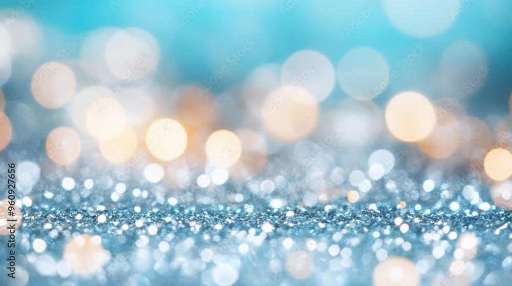 Aufkleber glittering silver sparkles create a mesmerizing abstract backdrop, adding a touch of elegance and wh