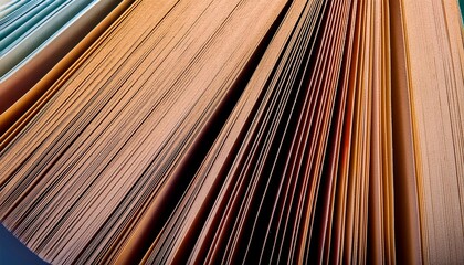 close up of a stack of books