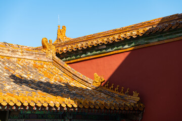 China Beijing Palace Museum Ancient Architecture Landscape