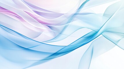 Abstract Blue and Purple Swirling Lines Background