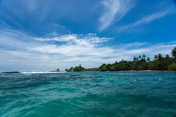 Tropical Island Paradise with Crystal Clear Water, Lush Greenery, and Serene Beaches - Stunning...