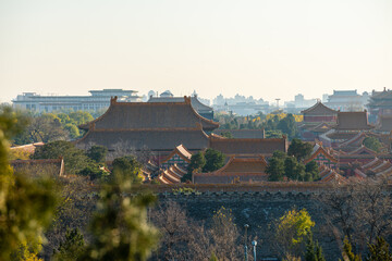 China Beijing Palace Museum Ancient Architecture Landscape
