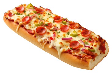 PNG French bread pizza 