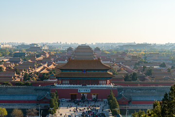 China Beijing Palace Museum Ancient Architecture Landscape