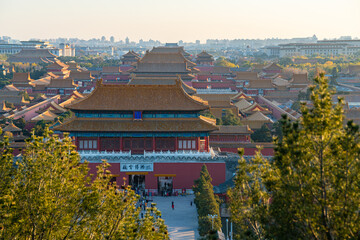 China Beijing Palace Museum Ancient Architecture Landscape