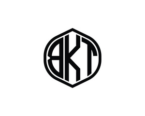 BKT logo design vector template. BKT