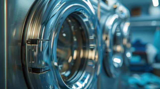 Washing Machine: Designed for laundry, this appliance offers various settings for fabric types and soil levels. Available as front-loading or top-loading with a control panel.
