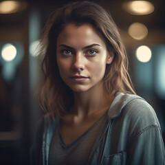 Fototapeta premium portrait of a woman