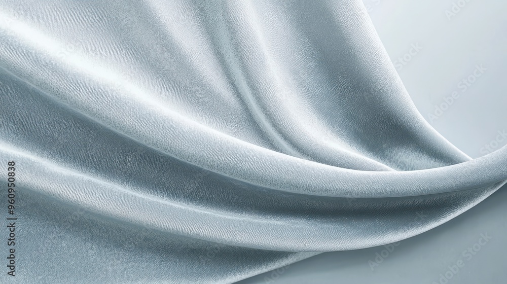 Poster abstract gray fabric background with wrinkles and texture