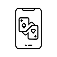 Mobile Gambling Icon