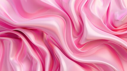 Fototapeta premium Curvy Pink Abstract Background