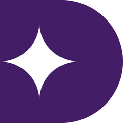 Obraz premium Initial Letter D Logo