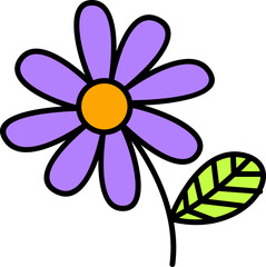 Psychedelic Hippy Sticker