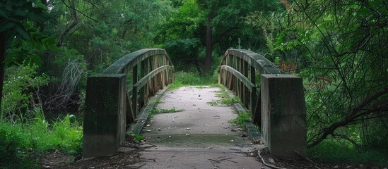 Concrete Walkway Bridge