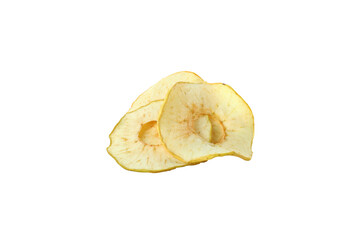 PNG, Apple dried slices, isolated on white background