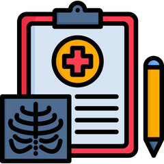 Fototapeta premium Radiology Department Icon