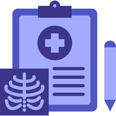 Fototapeta premium Radiology Department Icon