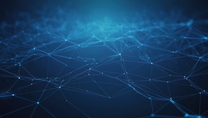 Geometric abstract background with connected line and dots. Structure molecule and communication. Abstract 3D illustration with connected dots and lines 106