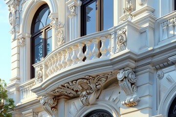 Classical Building Balcony