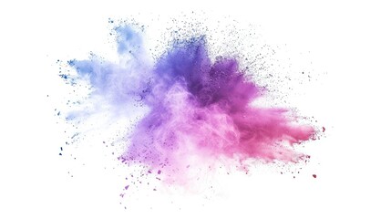 Obraz premium Colorful Explosion of Powder