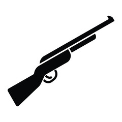 Weapon, gun set icon vector design template
